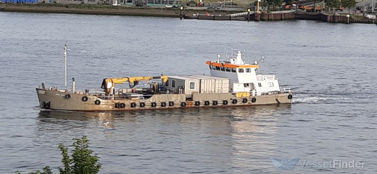 jan van gent (Dredging or UW ops) - IMO , MMSI 244199000, Call Sign PI4058 under the flag of Netherlands