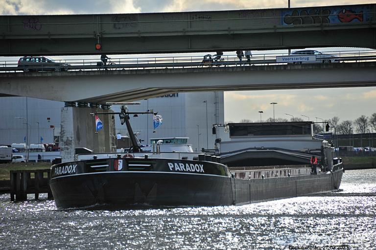 paradox (Cargo ship) - IMO , MMSI 244650832, Call Sign PH8327 under the flag of Netherlands