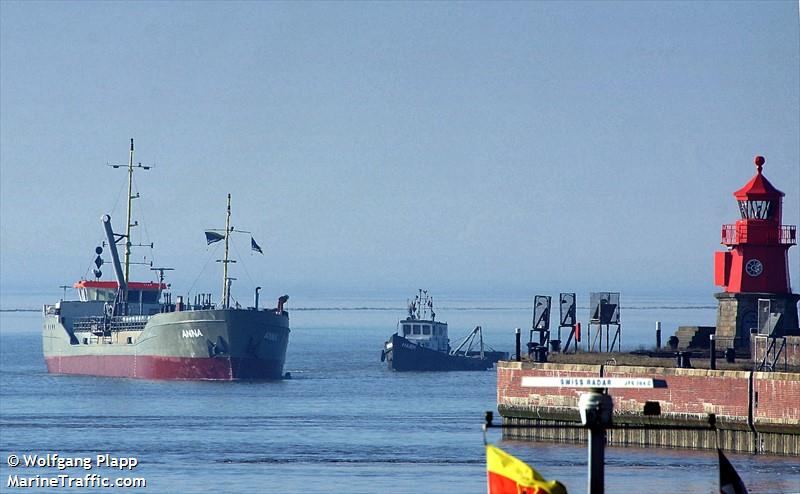 anne (Cargo ship) - IMO , MMSI 244660343, Call Sign PE6697 under the flag of Netherlands