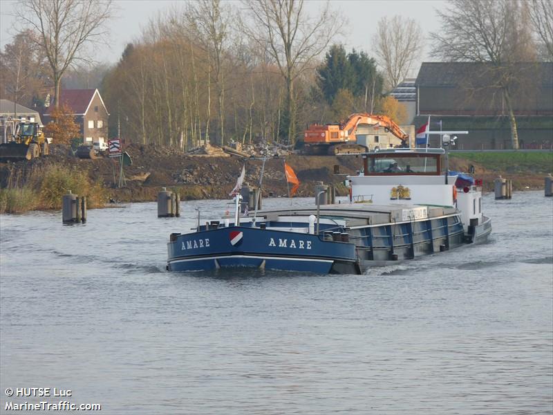 amare (Cargo ship) - IMO , MMSI 244700980, Call Sign PG5628 under the flag of Netherlands