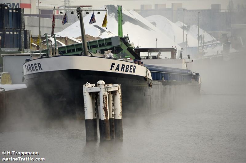 farber (Cargo ship) - IMO , MMSI 244710841, Call Sign PE2668 under the flag of Netherlands