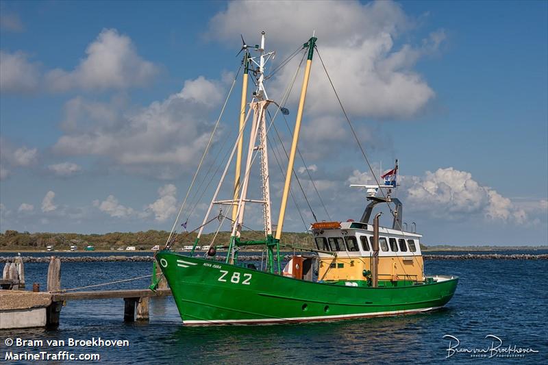 dz82 nova cura (Unknown) - IMO , MMSI 244780810, Call Sign PF5155 under the flag of Netherlands