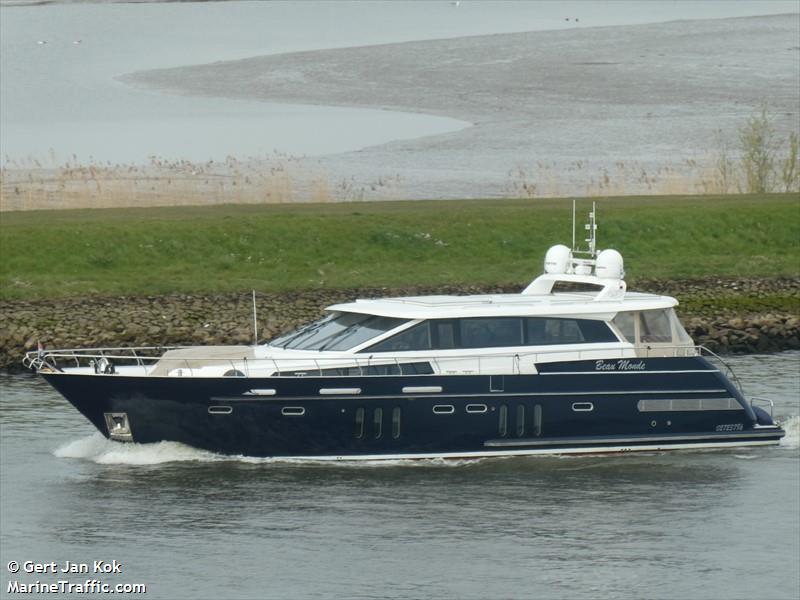 beau monde (Pleasure craft) - IMO , MMSI 244850114, Call Sign PI4587 under the flag of Netherlands