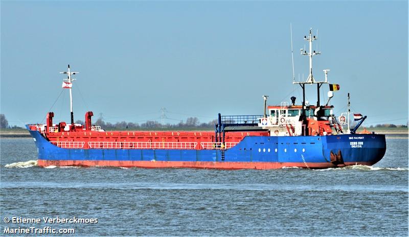 eems sun (General Cargo Ship) - IMO 9431587, MMSI 245070000, Call Sign PHMO under the flag of Netherlands