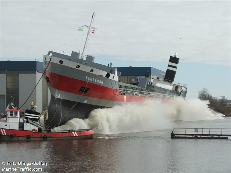 elbeborg (General Cargo Ship) - IMO 9568249, MMSI 245297000, Call Sign PBZJ under the flag of Netherlands