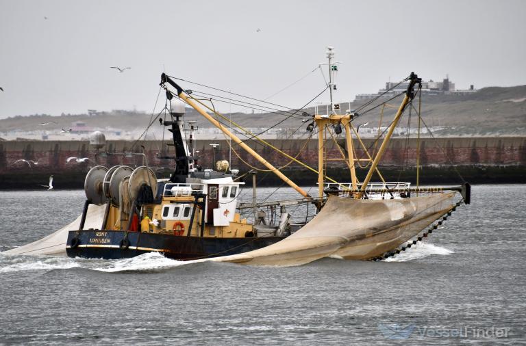 ijm8 rony (Fishing Vessel) - IMO 8431683, MMSI 246206000, Call Sign PFFE under the flag of Netherlands