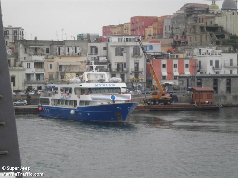 myriam (Passenger ship) - IMO , MMSI 247070500, Call Sign IZKK under the flag of Italy
