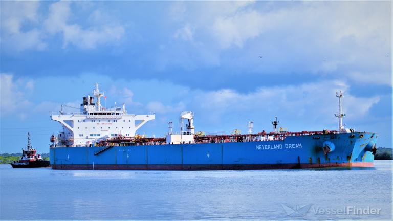 neverland dream (Crude Oil Tanker) - IMO 9453030, MMSI 247301500, Call Sign ICPP under the flag of Italy
