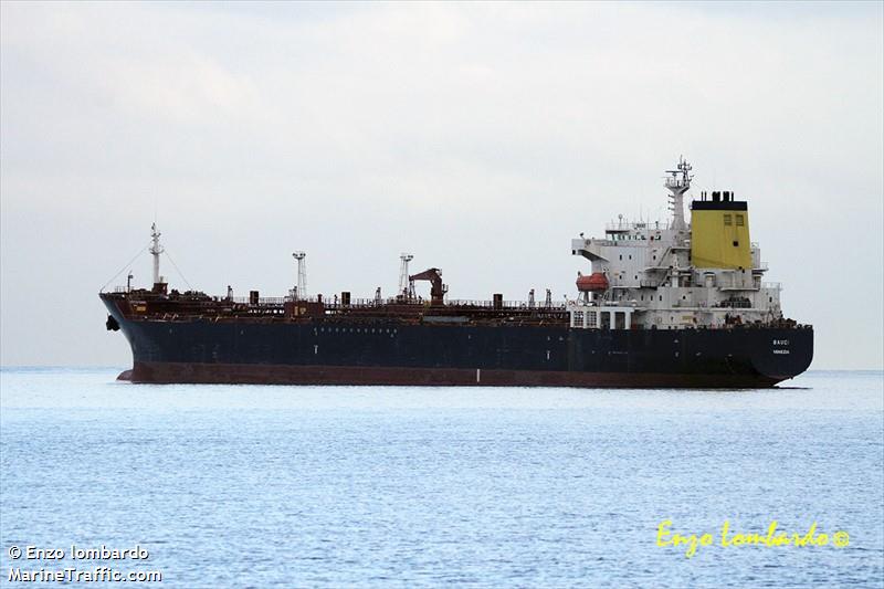 bauci (Chemical/Oil Products Tanker) - IMO 9231183, MMSI 247382500, Call Sign IBBI under the flag of Italy