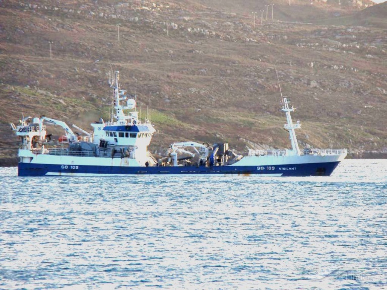 fv.vigilant (Fishing Vessel) - IMO 9131979, MMSI 250000096, Call Sign EIPX under the flag of Ireland