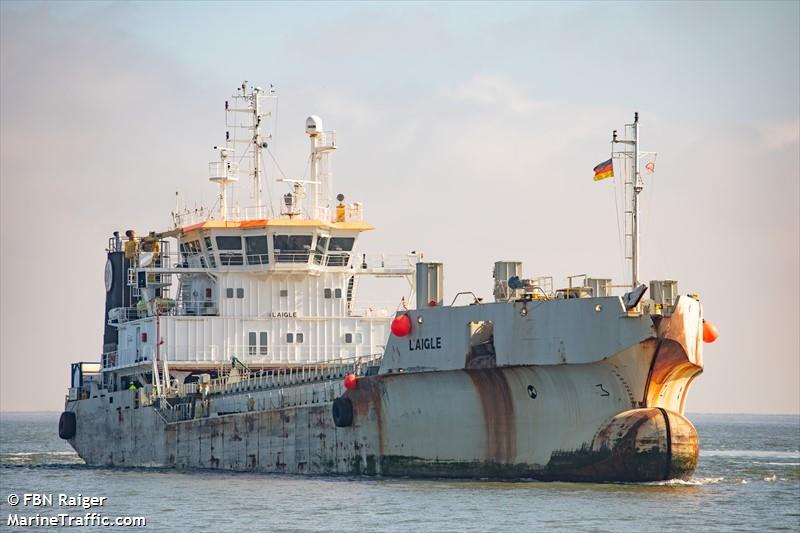 laigle (Motor Hopper) - IMO 9303326, MMSI 253029000, Call Sign LXAG under the flag of Luxembourg
