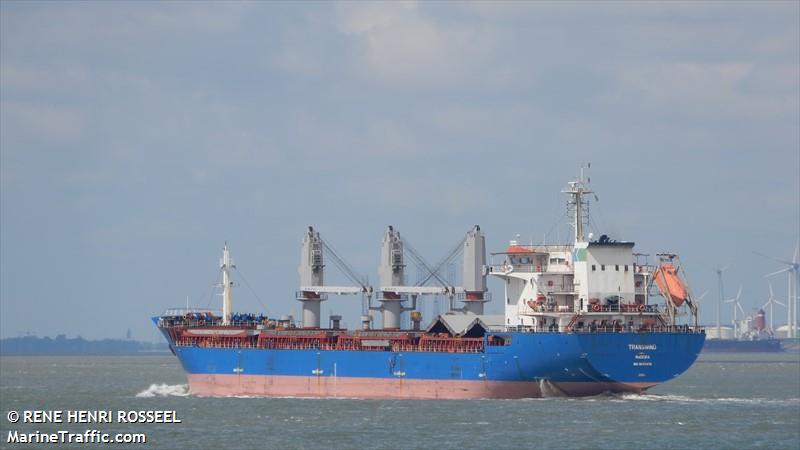 transwind (General Cargo Ship) - IMO 9537472, MMSI 255806266, Call Sign CQAS8 under the flag of Madeira