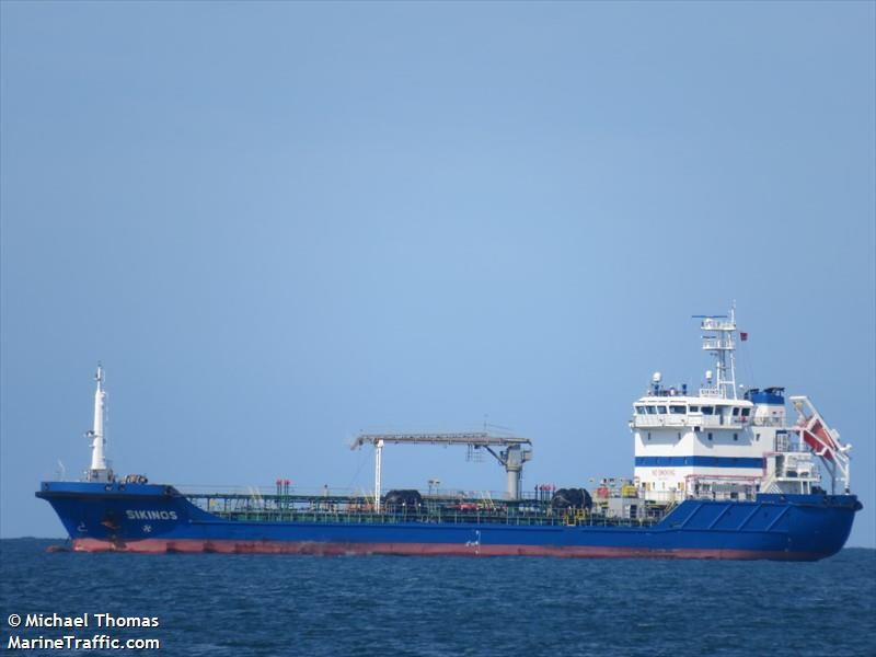 sikinos (Oil Products Tanker) - IMO 9460851, MMSI 256462000, Call Sign 9HA2865 under the flag of Malta