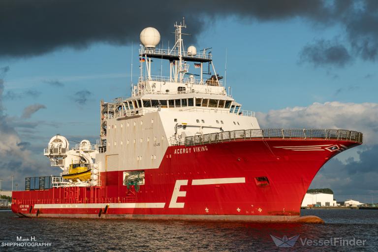 acergy viking (Offshore Support Vessel) - IMO 9378149, MMSI 257195000, Call Sign LAZE7 under the flag of Norway
