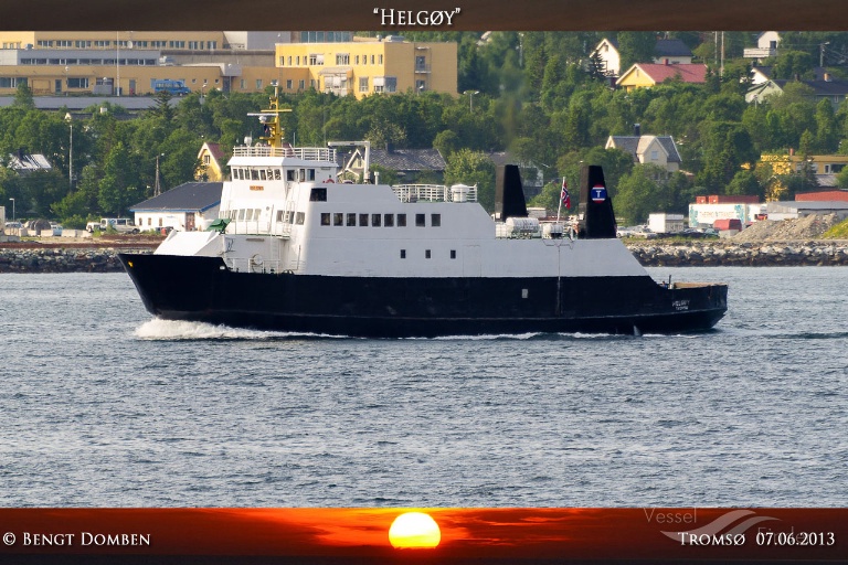 helgoy (Passenger/Ro-Ro Cargo Ship) - IMO 7721184, MMSI 257276400, Call Sign LHOJ under the flag of Norway