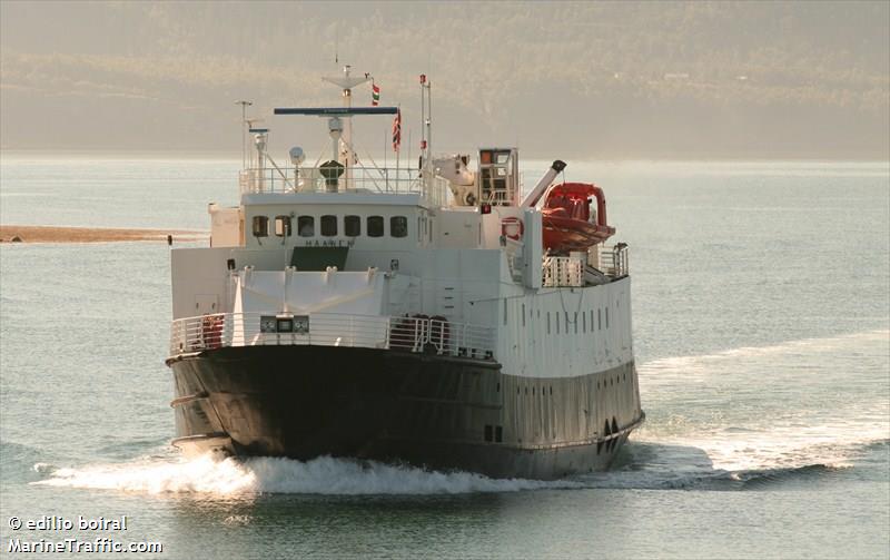 haarek (Passenger/Ro-Ro Cargo Ship) - IMO 7369170, MMSI 257350500, Call Sign LNRI under the flag of Norway