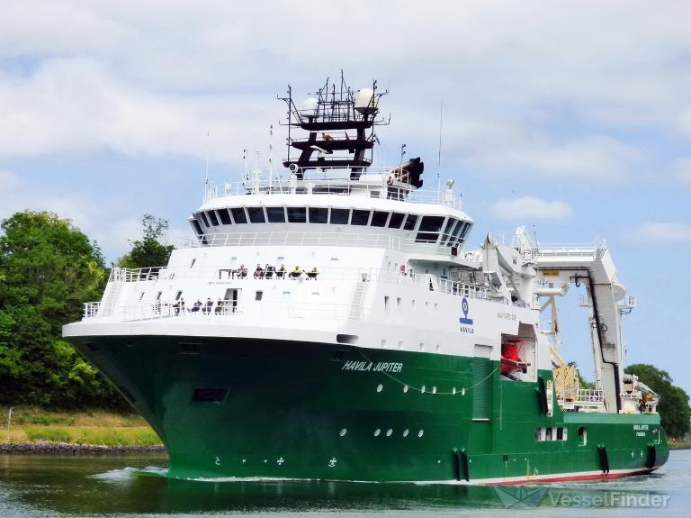 havila jupiter (Offshore Tug/Supply Ship) - IMO 9418042, MMSI 257461000, Call Sign LAZA under the flag of Norway