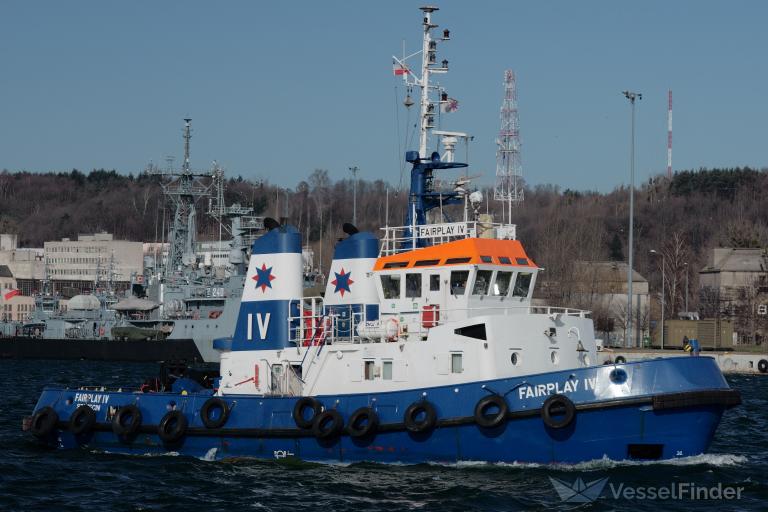 fairplay iv (Tug) - IMO 7803451, MMSI 261031580, Call Sign SPG3973 under the flag of Poland