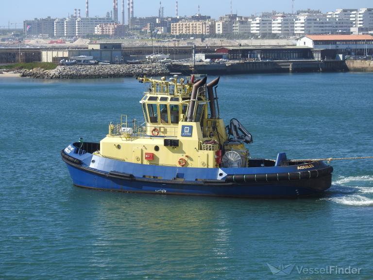 aquiles (Tug) - IMO 9641118, MMSI 263602552, Call Sign CSYQ5 under the flag of Portugal