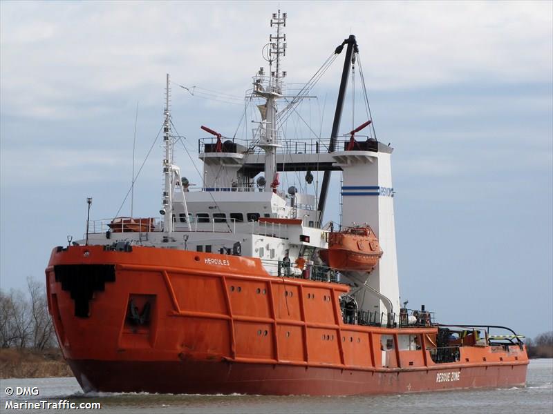 hercules (Tug) - IMO 8861266, MMSI 264800001, Call Sign YQRS under the flag of Romania