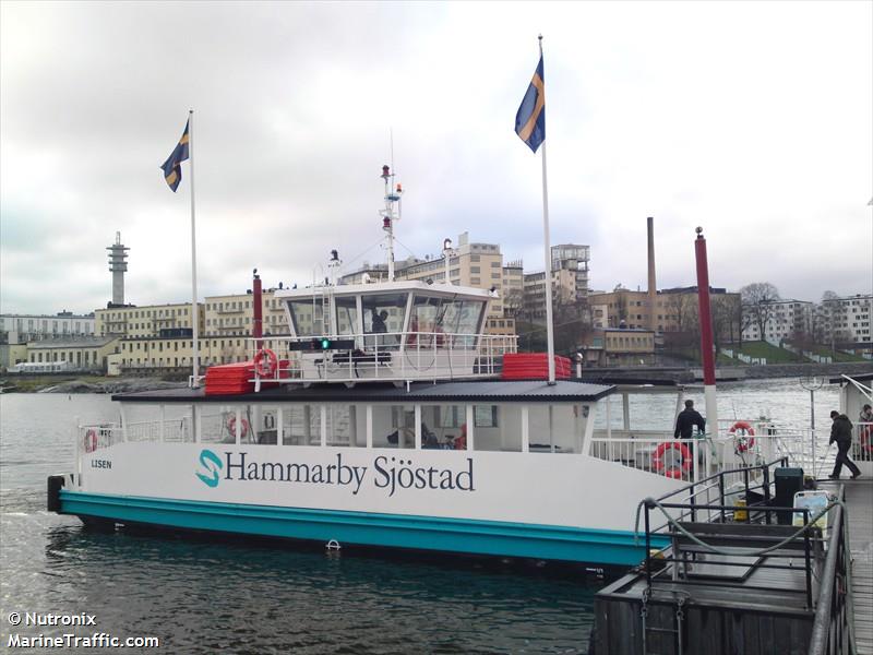 lisen (Passenger ship) - IMO , MMSI 265649330, Call Sign SCHP under the flag of Sweden
