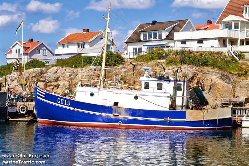 clinton (Fishing Vessel) - IMO 9096806, MMSI 266128000, Call Sign SMPK under the flag of Sweden