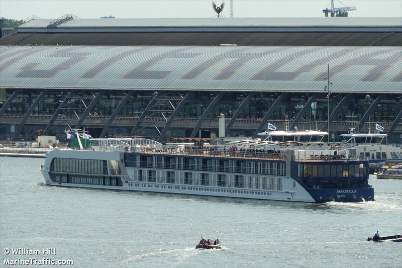 amastella (Passenger ship) - IMO , MMSI 269057543, Call Sign HE7543 under the flag of Switzerland