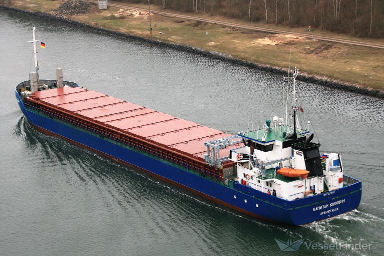 kapitan kokovin (General Cargo Ship) - IMO 9279422, MMSI 273396150, Call Sign UAOX under the flag of Russia