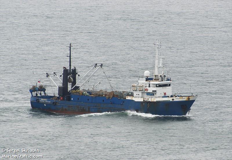 kishinevka (Fishing Vessel) - IMO 8423533, MMSI 273895110, Call Sign UGLX under the flag of Russia