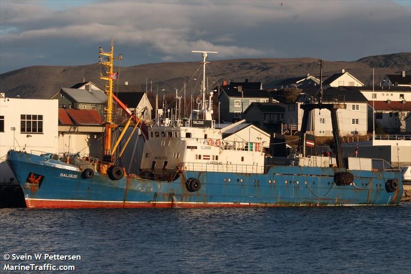 saldus (Fishing Vessel) - IMO 8423155, MMSI 275460000, Call Sign YL2888 under the flag of Latvia