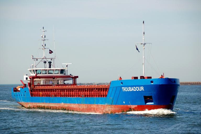 troubadour (General Cargo Ship) - IMO 9463865, MMSI 275491000, Call Sign YLOZ under the flag of Latvia