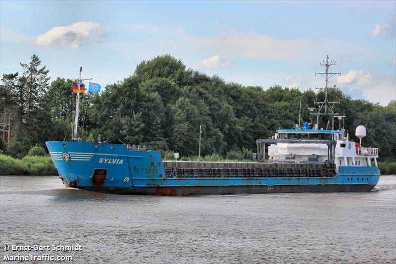 sylvia (General Cargo Ship) - IMO 9454383, MMSI 305288000, Call Sign V2DP2 under the flag of Antigua & Barbuda