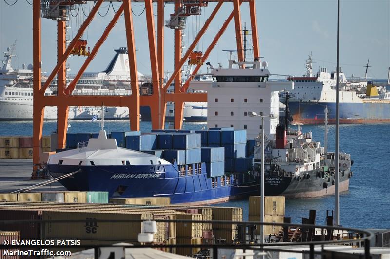 bg ruby (Container Ship) - IMO 9436202, MMSI 305446000, Call Sign V2QE9 under the flag of Antigua & Barbuda