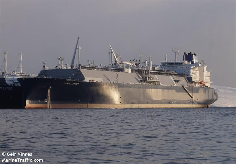 yamal spirit (LNG Tanker) - IMO 9781920, MMSI 311000666, Call Sign C6DG3 under the flag of Bahamas