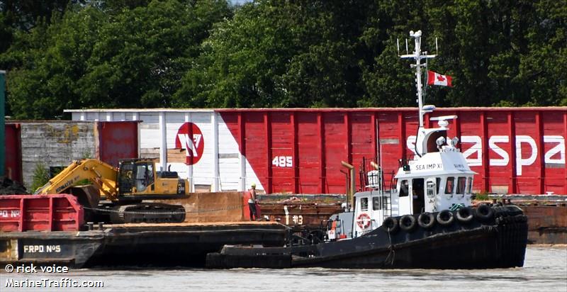 sea imp xi (Tug) - IMO , MMSI 316034963, Call Sign CFFC under the flag of Canada