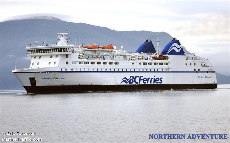 northern adventure (Passenger/Ro-Ro Cargo Ship) - IMO 9257735, MMSI 316194000, Call Sign CFN4641 under the flag of Canada