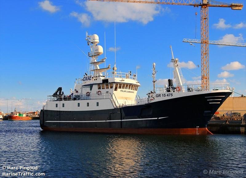 uummannaq (Fishing Vessel) - IMO 8811302, MMSI 331569000, Call Sign OXAE under the flag of Greenland
