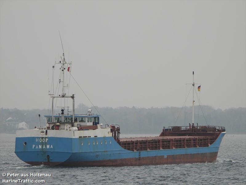 hoop (General Cargo Ship) - IMO 8506024, MMSI 351342000, Call Sign HO5762 under the flag of Panama
