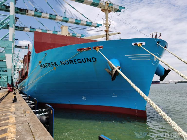 maersk noresund (Container Ship) - IMO 9894686, MMSI 352254000, Call Sign 3FCY9 under the flag of Panama