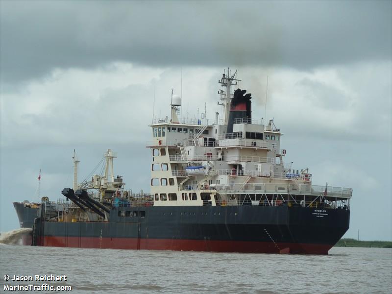 dredge wheeler (Hopper Dredger) - IMO 7923184, MMSI 366982000, Call Sign AEQZ under the flag of United States (USA)