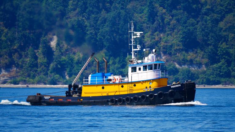 triumph (Tug) - IMO , MMSI 367103880, Call Sign WDC9555 under the flag of United States (USA)