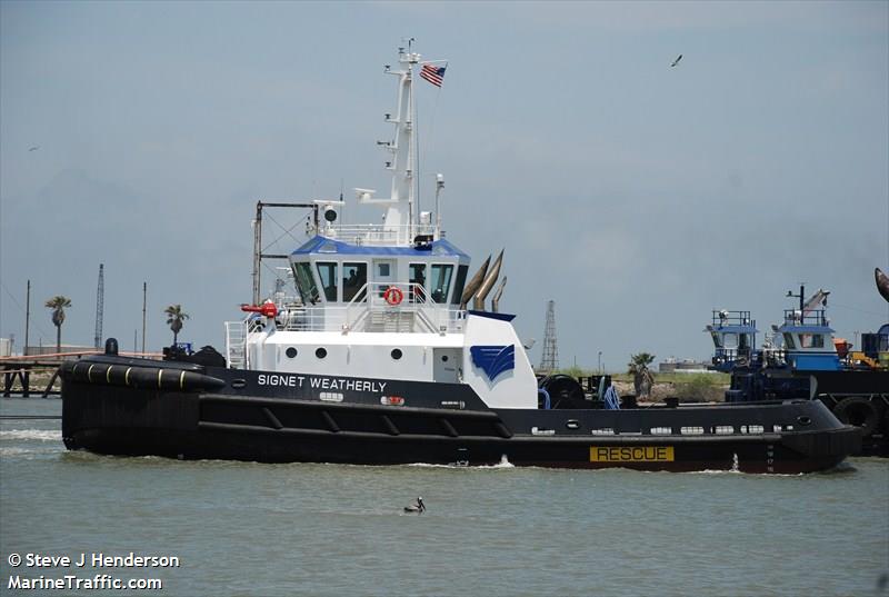 signet weatherly (Tug) - IMO 9581124, MMSI 367511340, Call Sign WDG2023 under the flag of United States (USA)