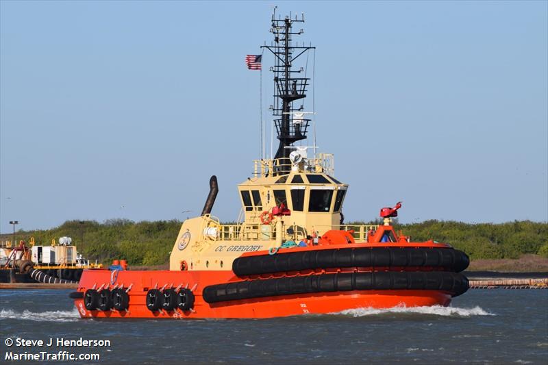 cc gregory (Tug) - IMO 9824100, MMSI 368043470, Call Sign WDK3260 under the flag of United States (USA)
