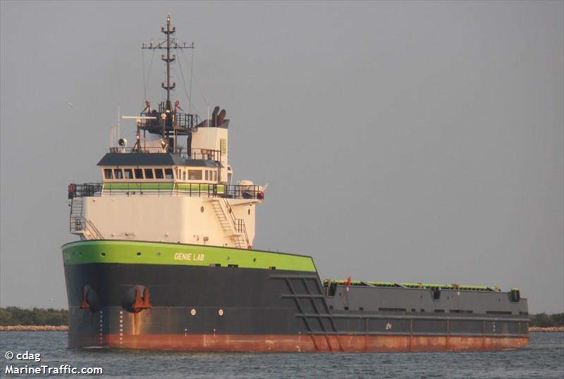 genie lab (Cargo ship) - IMO , MMSI 368508000, Call Sign WPAG under the flag of United States (USA)