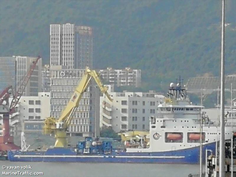 hai yang shi you 287 (Offshore Support Vessel) - IMO 9739056, MMSI 413493750, Call Sign BQMN under the flag of China