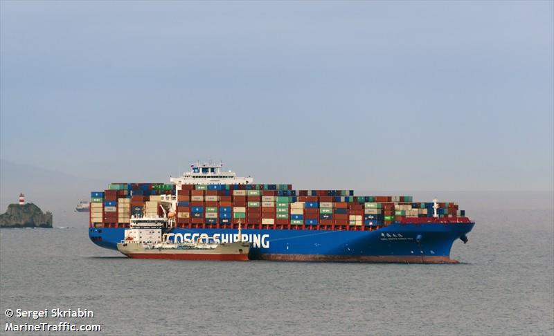 cscl south china sea (Container Ship) - IMO 9645920, MMSI 477637600, Call Sign VRNT8 under the flag of Hong Kong