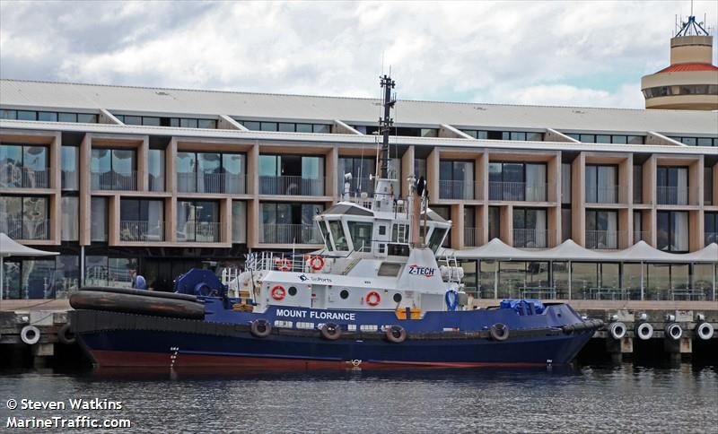 mv mount florance (Tug) - IMO 9449053, MMSI 503554000, Call Sign VNW6083 under the flag of Australia