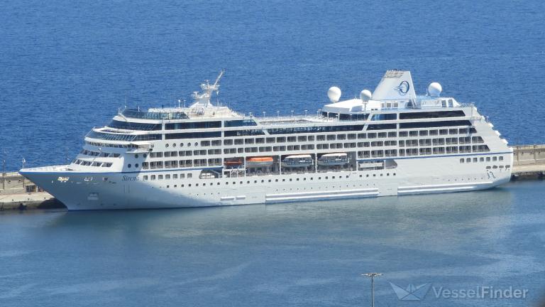 sirena (Passenger (Cruise) Ship) - IMO 9187899, MMSI 538006842, Call Sign V7RX6 under the flag of Marshall Islands