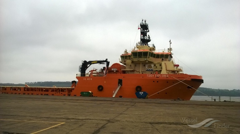 ena fortitude (Offshore Tug/Supply Ship) - IMO 9427067, MMSI 563074900, Call Sign 9V6173 under the flag of Singapore