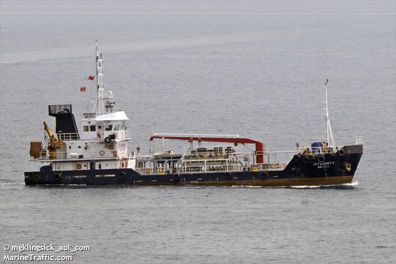 integrity (Oil Products Tanker) - IMO 9677753, MMSI 566975000, Call Sign 9V9902 under the flag of Singapore